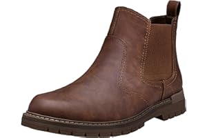 Jousen Chelsea Boots Men Lightweight Mens Boots Classic Slip On Boot Casual Boot for Men