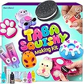 Taba Squishy Making Kit for Kids - Easter Gifts - Kids Crafts - 6 7 8 9 10 11 12 Year Old Girl Birthday Gift - Squishies Craft Kits - Arts and Crafts for Kid for 8-12 - Toys for Girls Ages 5-7
