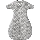 HALO Easy Transition Sleepsack Wearable Blanket, TOG 1.5, Heather Grey, Small