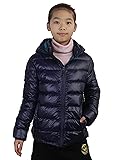 CHERRY CHICK Kid's Down Jacket with Detachable Hood