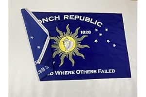 KEY WEST FLAGS Conch Republic of Key West 100% Polyester 3x5 "We Seceded Where Others Failed" Independence Celebration Flag