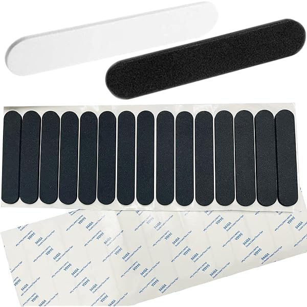 WADY 12-Pack Baseball Cap Inserts Shapers – Reusable Felt Sweat Liners, Absorbent Hat Fitter Pads, Flexible Hat Support Brim Inserts, Black, 10.24 X 3.94 Inches