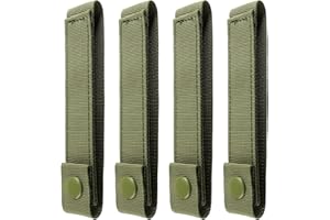 WYNEX Molle Straps 4/6 inch, Molle Panel Straps Molle Attachment Straps for Tactical Bag Accessories Molle Webbing Straps wit