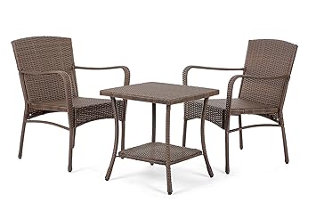 Amazon.com : W Unlimited Leisure Collection Garden Patio Furniture ...