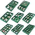 7Color Sky Jewelry Trays Organizer Set of 8 Stackable Jewellry Organizer Trays for Drawers Jewelryy Display Necklace Earring Bracelet