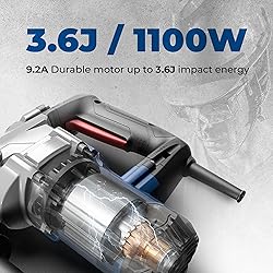 Dong Cheng 1-1/8 Inch SDS-Plus Rotary Hammer Drill