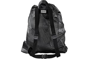 CSOKRE Mesh Decoy Bag, [3th Gen Extra Large /47in x 31in] Decoy Bags [Adjustable Shoulder Straps and Waist Belt ] For Duck Turkey Waterfowl Pigeon Goose,For Hunting Gear Backpack Supplies Accessories