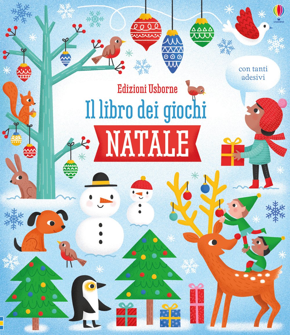 Giochi Natale.Natale I Libri Dei Giochi Ediz A Colori Con Adesivi Amazon It Maclaine James Lenzi E Libri