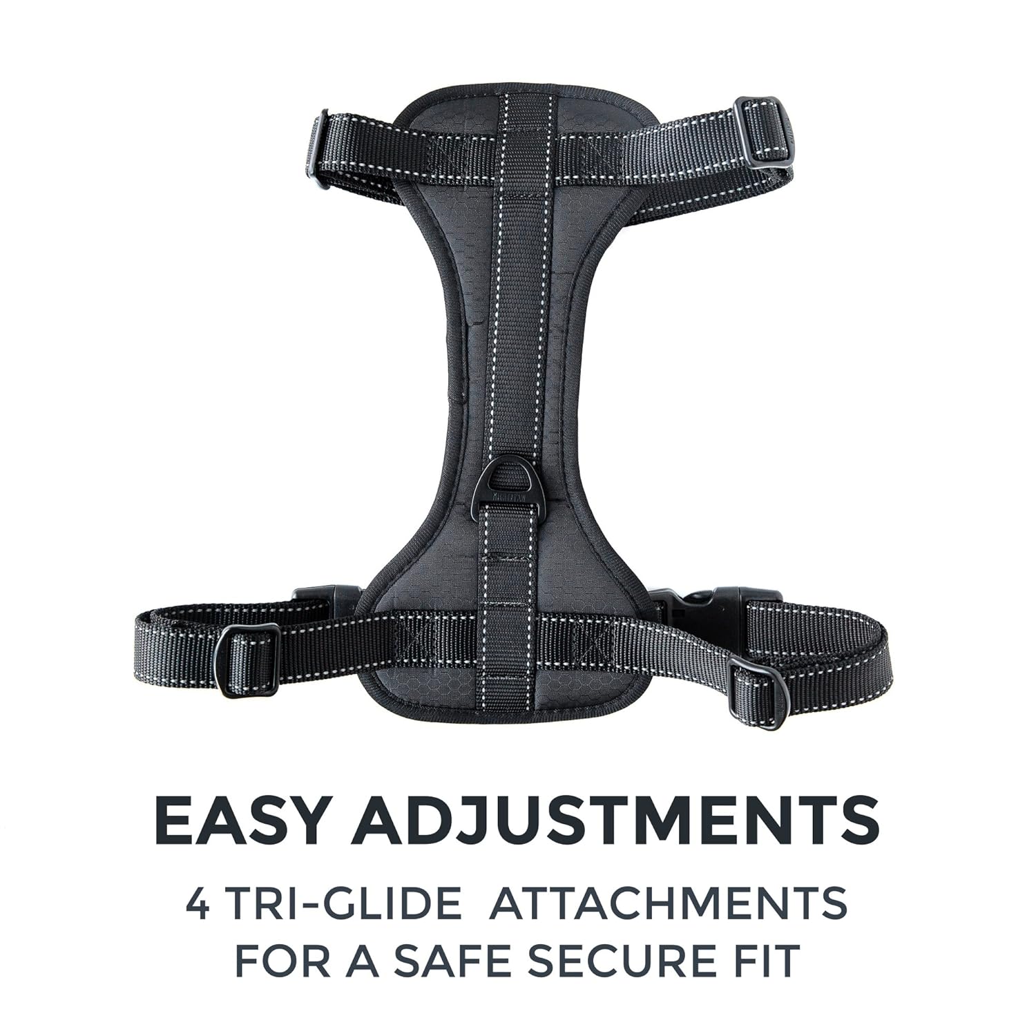 Mighty Paw Car Dog Harness Doubles as a Standard Harness with a No Pull