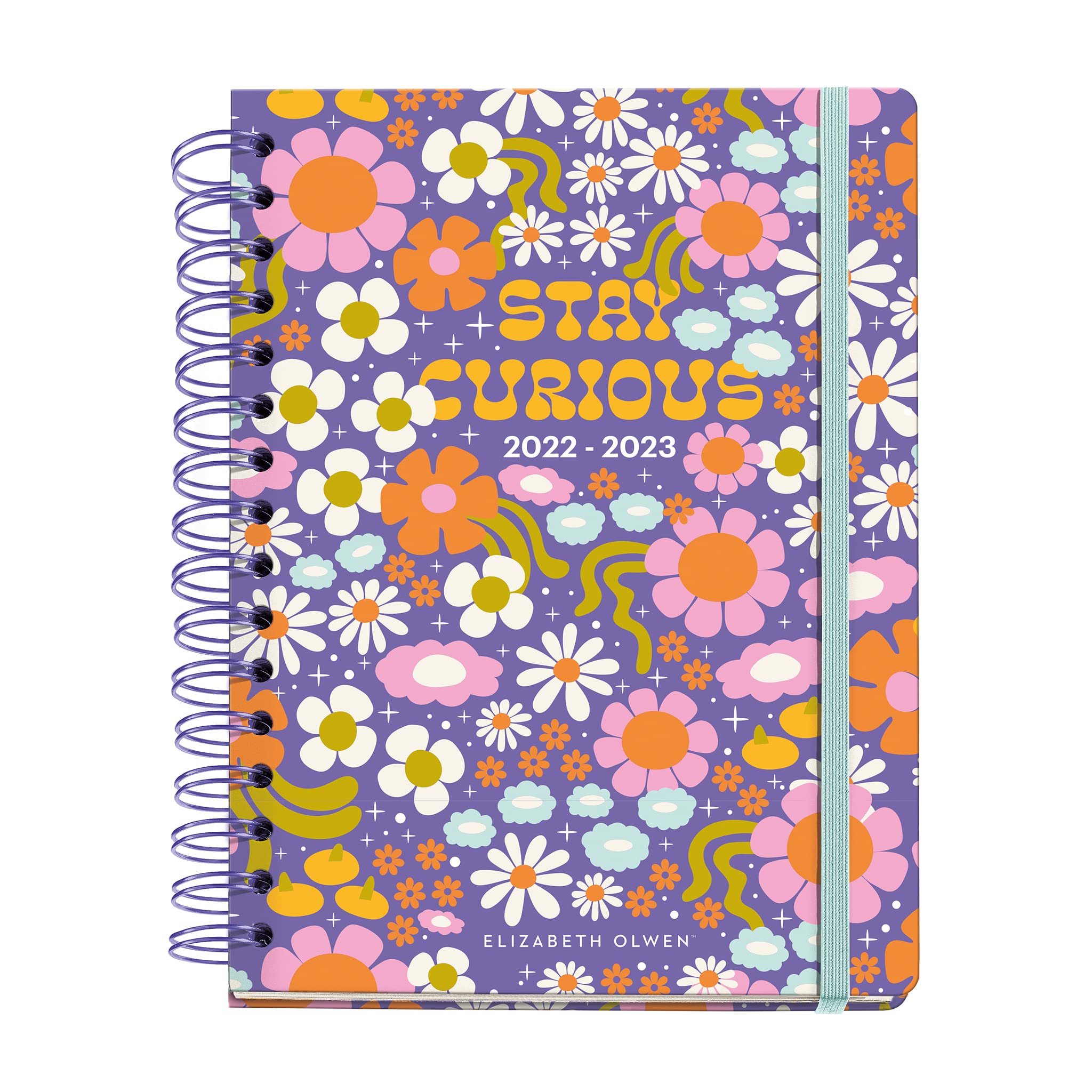 MIQUELRIUS - Calendar September 2022 June 2023 - Week Vista - Size 15.5 x 21.3 cm - Multilingual: English, Spanish, Portuguese, Italian, French and German - Olwen - Curious