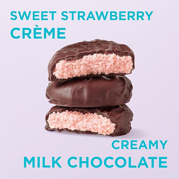 RUSSELL STOVER EASTER STRAWBERRY CRÈME MILK CHOCOLATE EASTER EGG, 1.3 OZ EACH (PACK OF 18)