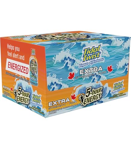 5-hour Energy - Extra Strength - Tropical Burst - 1 box of 12 x