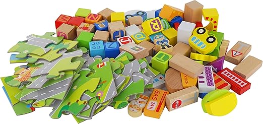 little town wooden garage