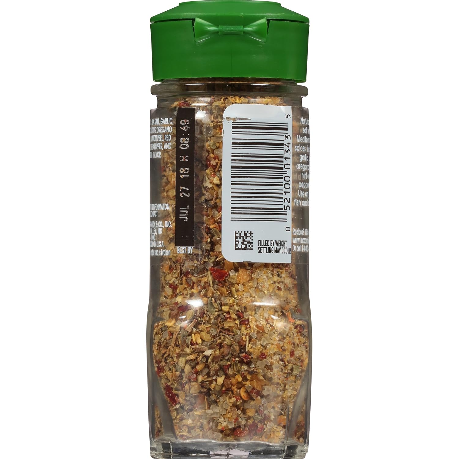 Mccormick gourmet collection mediterranean Spiced sea salt (052100013435)