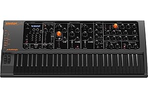 Studiologic Sledge 2 Black Edition Synthesizer with 61-Key Semi-Weighted Keyboard