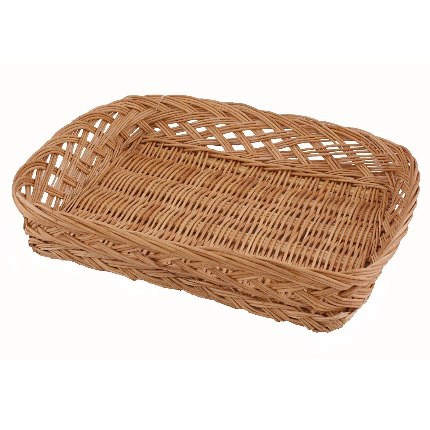 FloristryWarehouse Empty wicker hamper basket 36 x 30cm basket (1 Pack)