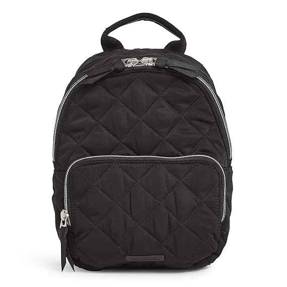 vera bradley black mini backpack