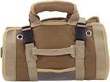 BROLEO Tool Roll Up Bag Organizer Khaki Oxford Cloth Separate Pockets Durable view 5