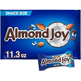 ALMOND JOY Coconut and Almond Chocolate Snack Size, Candy Bag, 11.3 oz
