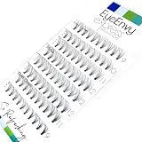 EyeEnvy Express Lash Extensions Faux Mink Individual Clusters - 15mm D Curl view 5