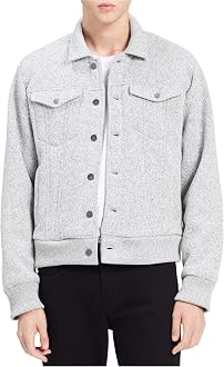 Calvin Klein Mens Bonded Fleece Trucker 