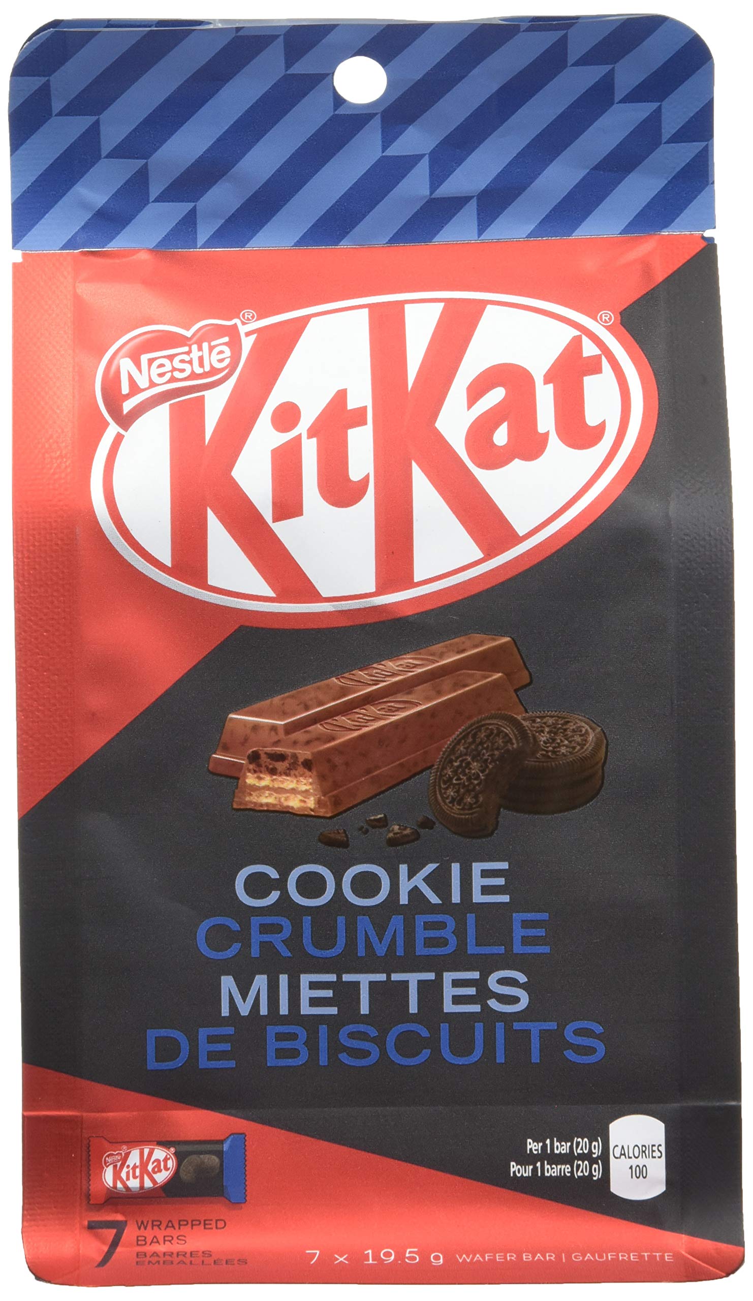 KIT KAT NESTLÉ Mint Creme & Cookie Smash Chocolate Bar