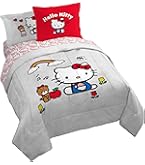 Jay Franco Hello Kitty Twin Size Sheet Set - 3 Piece Soft Microfiber Bedding With Pillowcase - View #4
