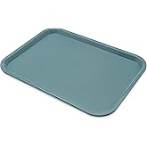 Carlisle FoodService Products Cafe Plastic Fast Food Tray, 12" x 16", Slate