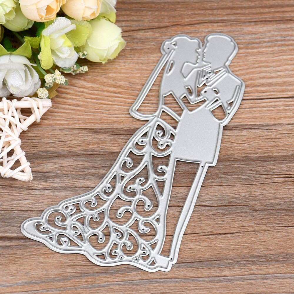 Kanpola Metal Cutting Dies Stencil DIY Scrapbooking Embossing Album Paper Card Craft Fdie Cut Cutting Machine Craft Dies for Card Making cuts