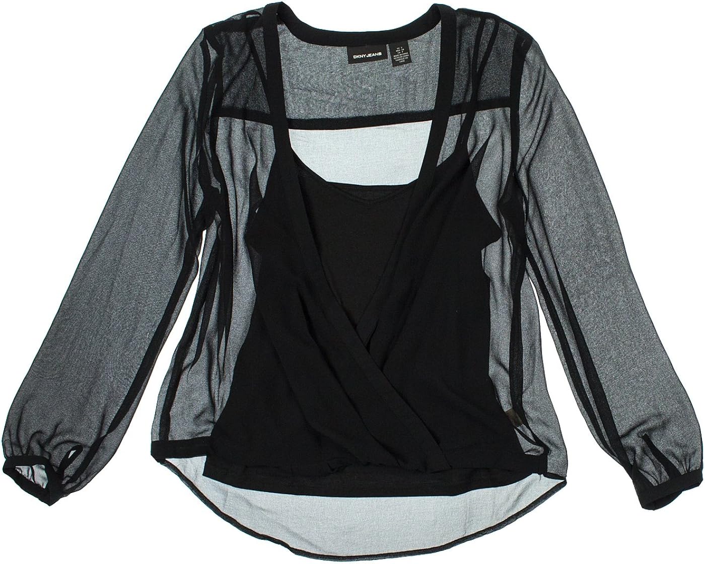 dkny jeans women's tops