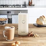 VonShef Electric Coffee Grinder 60g 150W Cream Stainless Steel Blades view 7