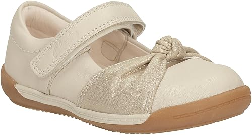 clarks cream shoes