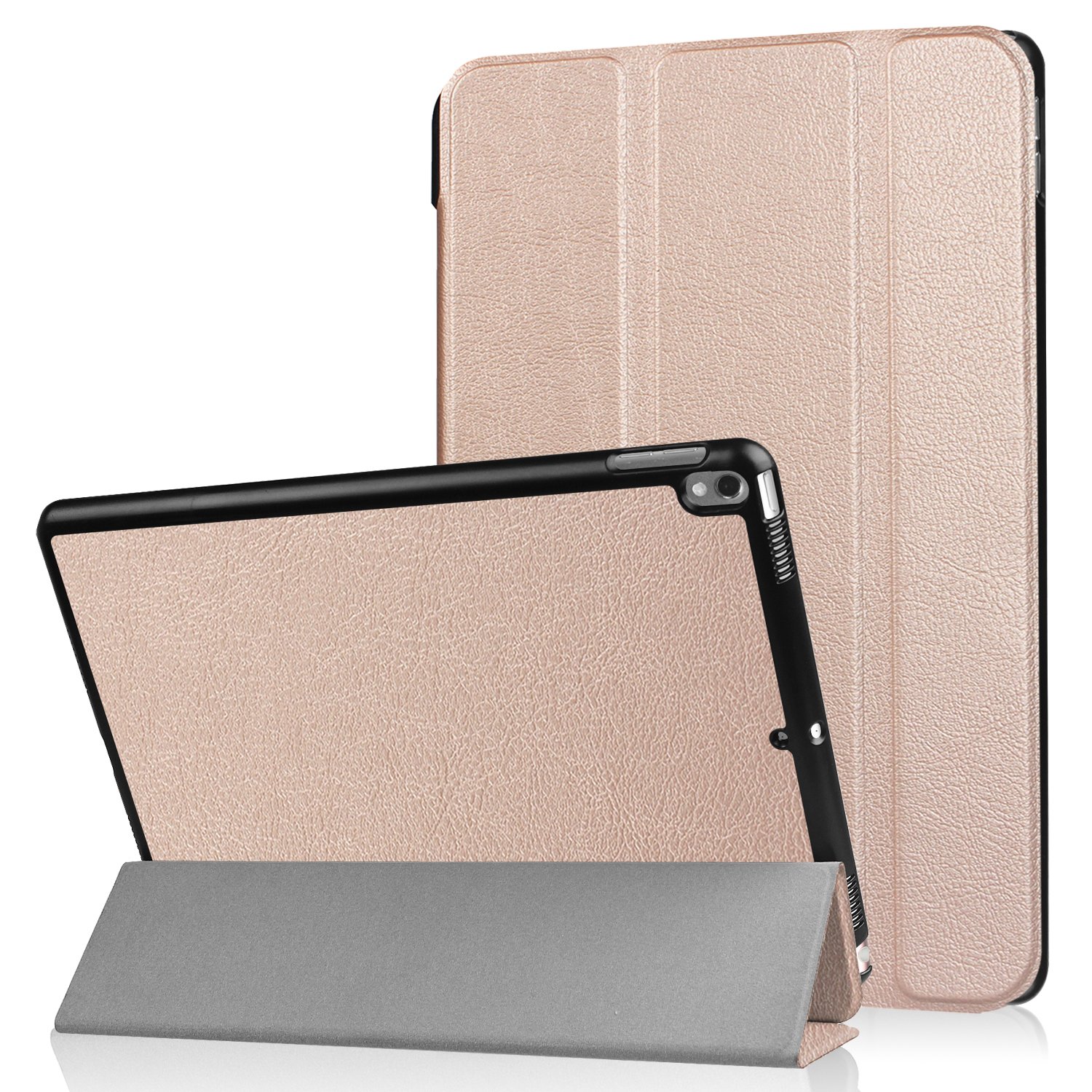 Case for Apple iPad Pro 2017 10.5 Inch Ultra Slim with Stand and Wake & Sleep Function + FREE STYLUS TOUCH PEN brown bronze