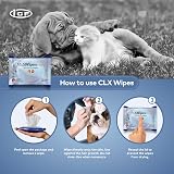 ICF CLX Pet Wipes Gentle Cleaning Wipes for Dogs Cats 20 Count view 3