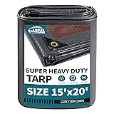 TARPAL tarp 15x20 Feet Super Heavy Duty Tarps Cover