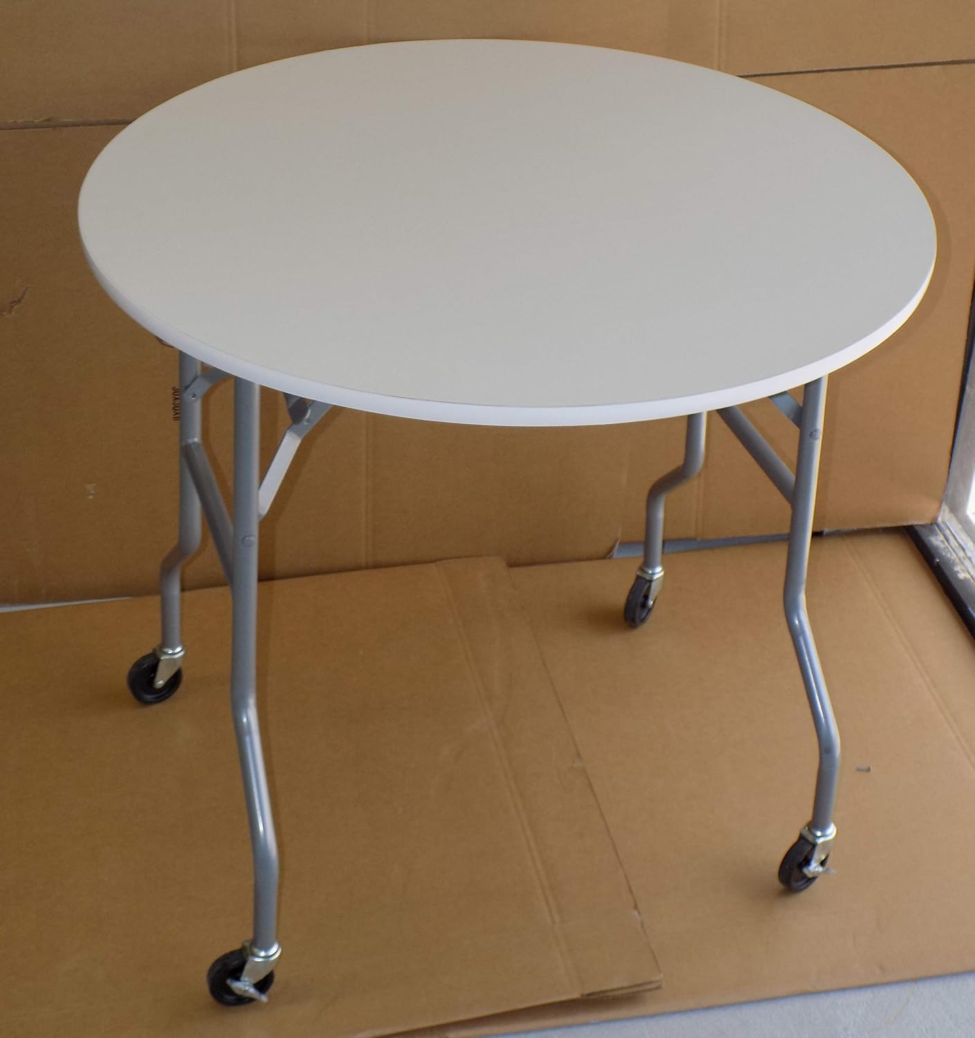 36 Inch Round Folding Table On Wheels Amazonca Home 36 Inch Round Folding Table On Wheels Amazonca Home