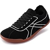 WHITIN Women's Wide Barefoot Shoes with Zero Drop | Slip-on Retro Design