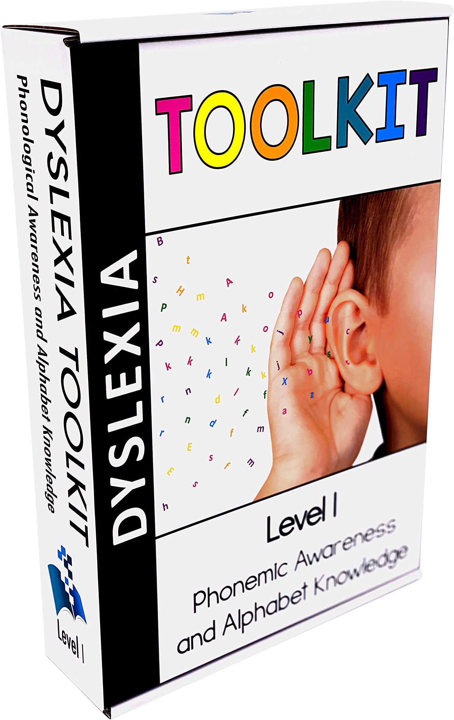 Dyslexia Toolkit | Best Tool Kit for Teaching Kids Phonemic Awareness & Alphabet Knowledge | Flash Cards, Games & Book for Home & School | Preschool, Kindergarten, 1st Grade & Up Reading Curriculum