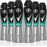 Sure Men Motionsense Sensitive Anti Perspirant Deodorant 6x250ml view 1
