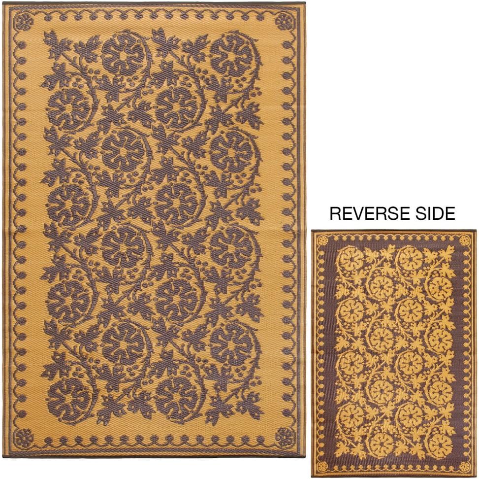 Cinquefoil Cinnamon Rug