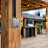 BG Electrical Nexus Storm Slim Outdoor 2-Way Switch LED Indicator Grey WP12S view 6