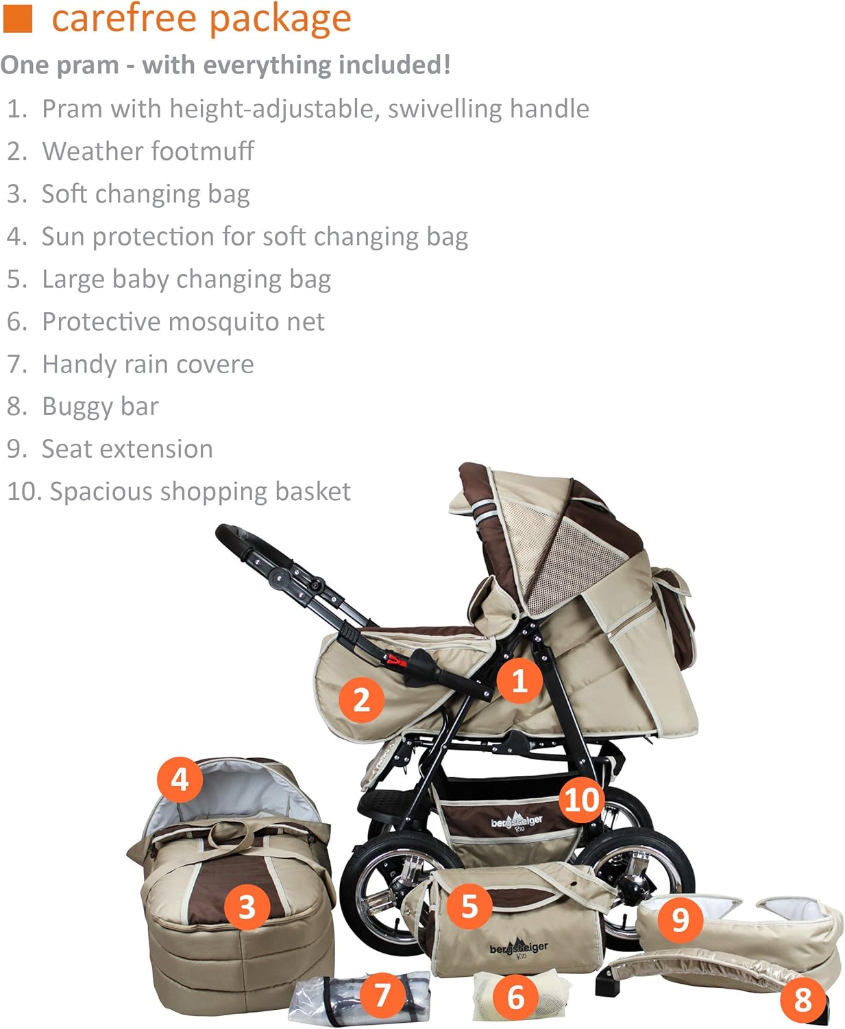 bergsteiger stroller