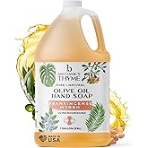 Brittanie's Pure Organic Castile Liquid Olive Oil Soap Refill, Frankincense, 1 Gallon | Face, Body Wash, Dishes, Pets & Laundry | Vegan & Gluten Free Non-GMO