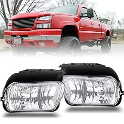 Nakuuly Fog Lights Compatible With 2003-2006 Chevy