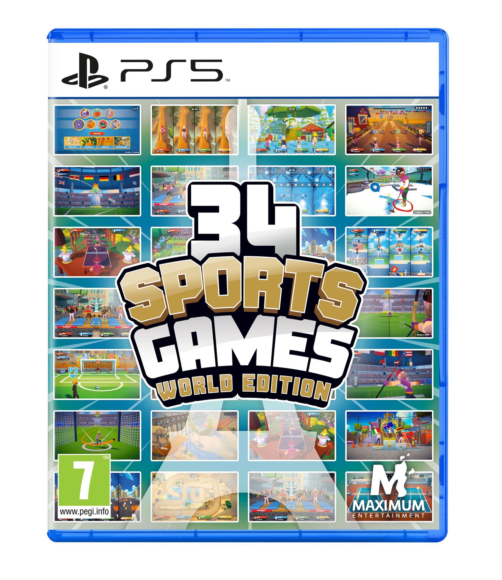 Maximum Entertainment 34 Sports Games - World Edition (PS5)