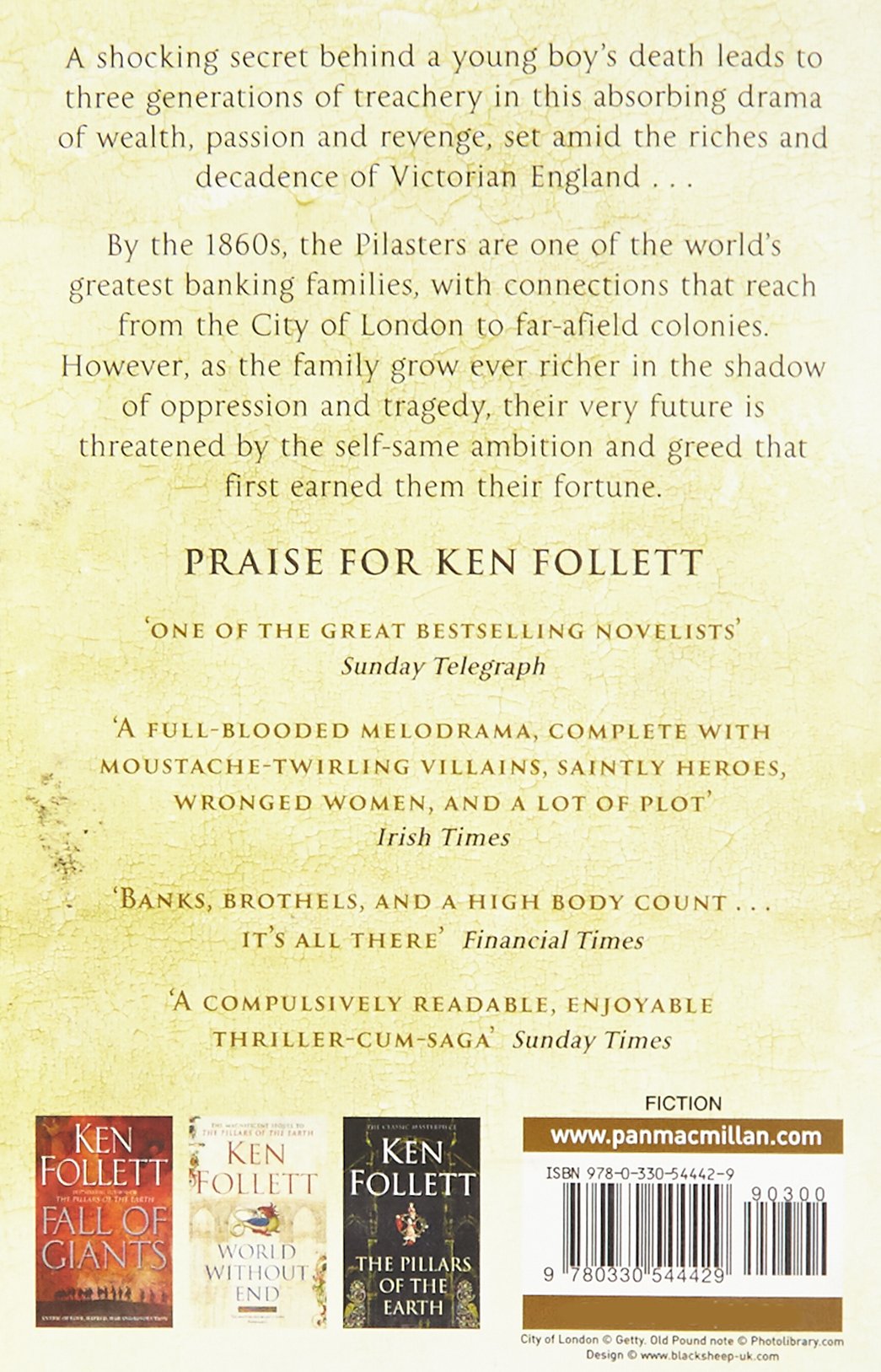 A Dangerous Fortune Amazon Co Uk Ken Follett 9780330544429 Books