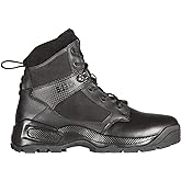 5.11 Tactical Men’s Black Boots, ATAC 2.0 6-Inch, Lightweight Comfort Work Boot, Style 12401