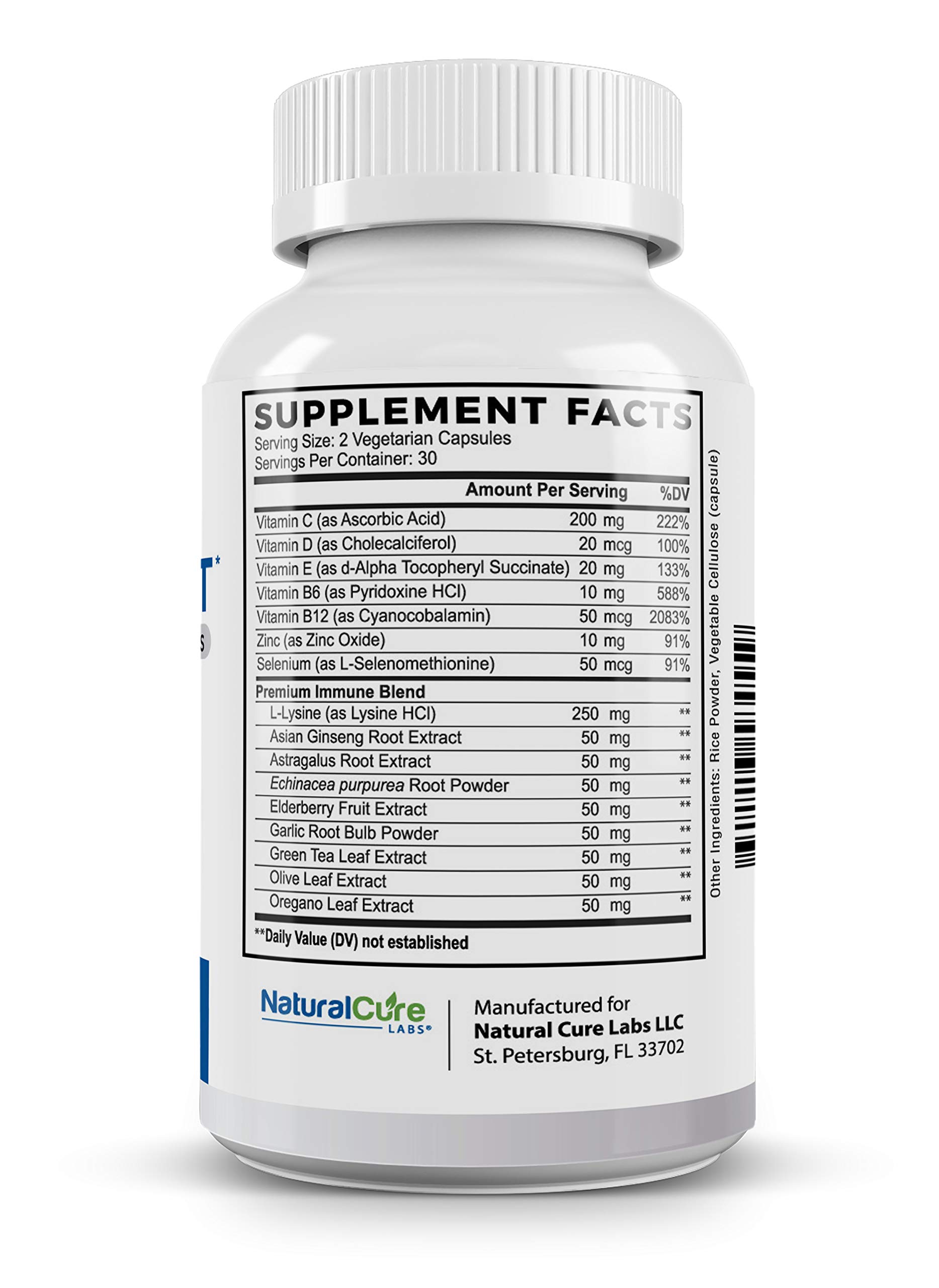 Natural Cure Labs Premium Immune Support