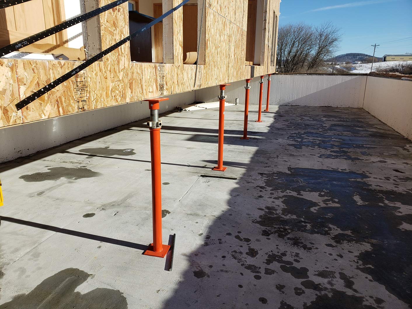 Ellis Manufacturing Company Heavy Duty Steel Lifting Shore Range of