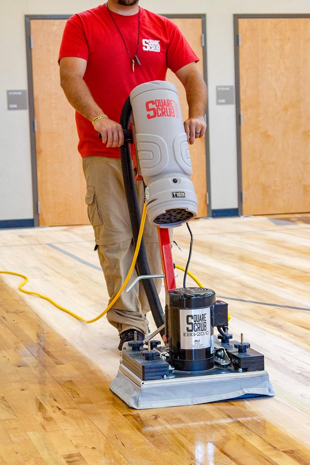 Square Scrub 20 100Grit Sandscreen 10/Case tillescenter Vacuums